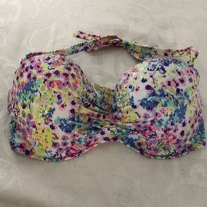 Victoria’s Secret Halter Bikini Top Gold Detail